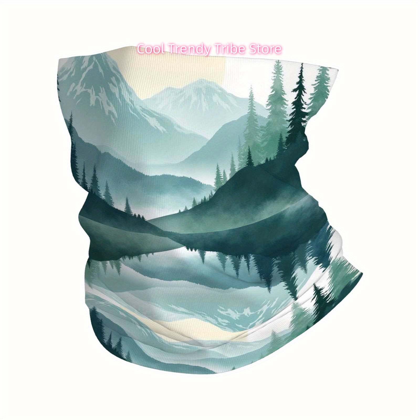 산, 나무, 반사 다기능 프린트 스카프 남성 여성 유니 - Family Tree Print 리뷰 및 가격
